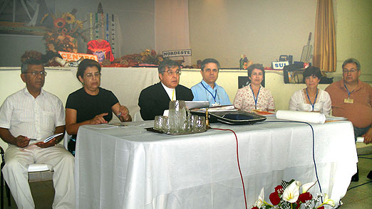 Reunião do Conselho Regional Leste II em Diamantina, MG, em março  de 2006